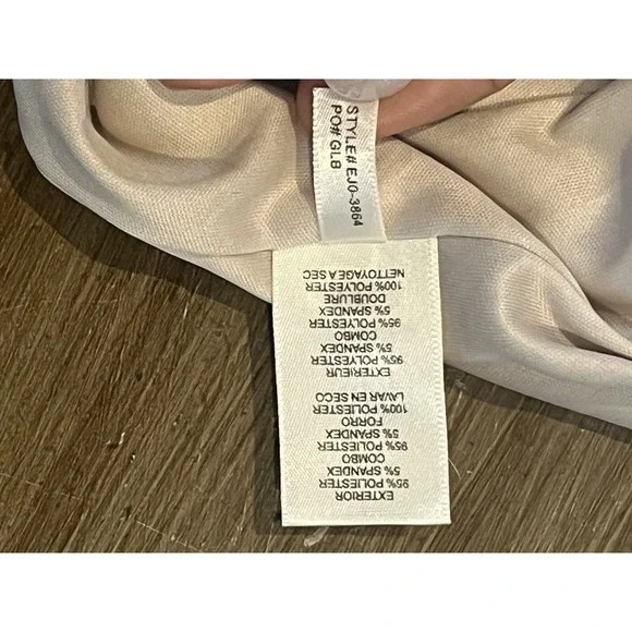 Eliza J Sequined Blouson Shift Dress Champagne size 4  MSRP: $ 178.00 - Picture 10 of 10